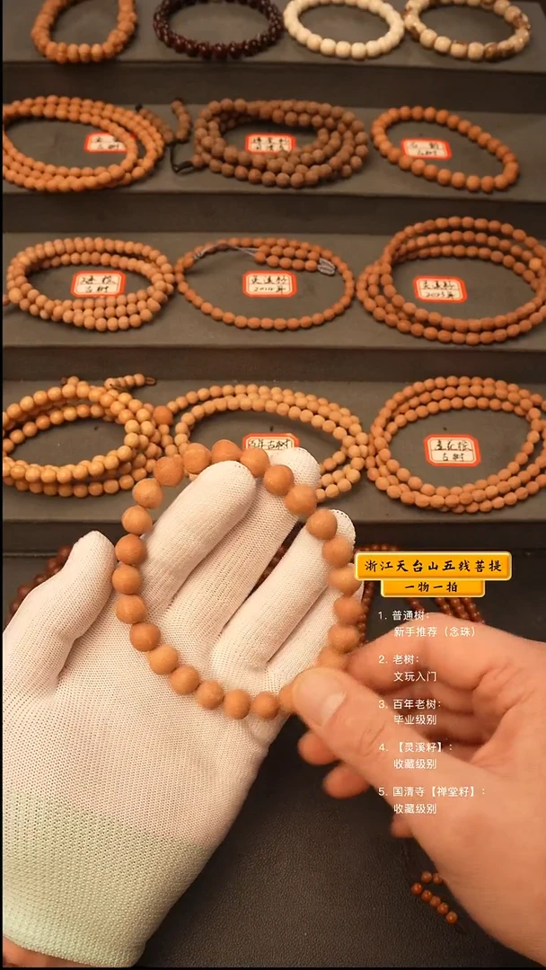 吊坠五线菩提手串