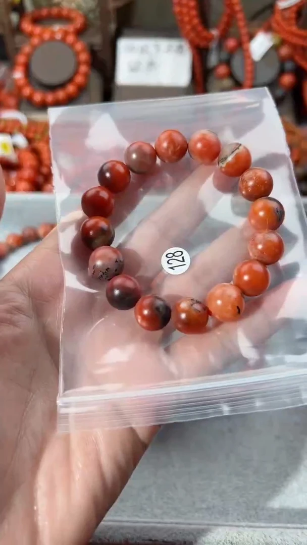 【闪购商品】南红玛瑙手串未镶嵌12+