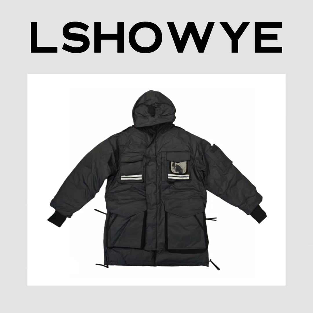 LSHOWYE｜多口袋连帽羽绒服 A23010