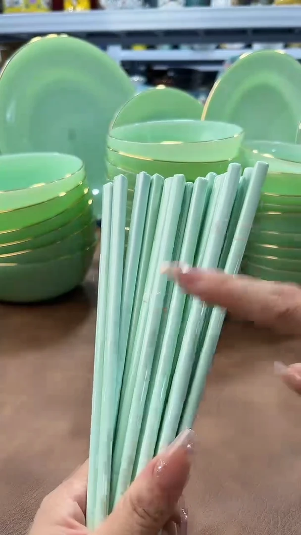 玉瓷 景德镇陶瓷筷子10双