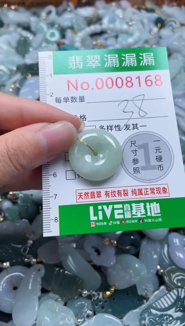 颈饰未镶嵌翡翠8168