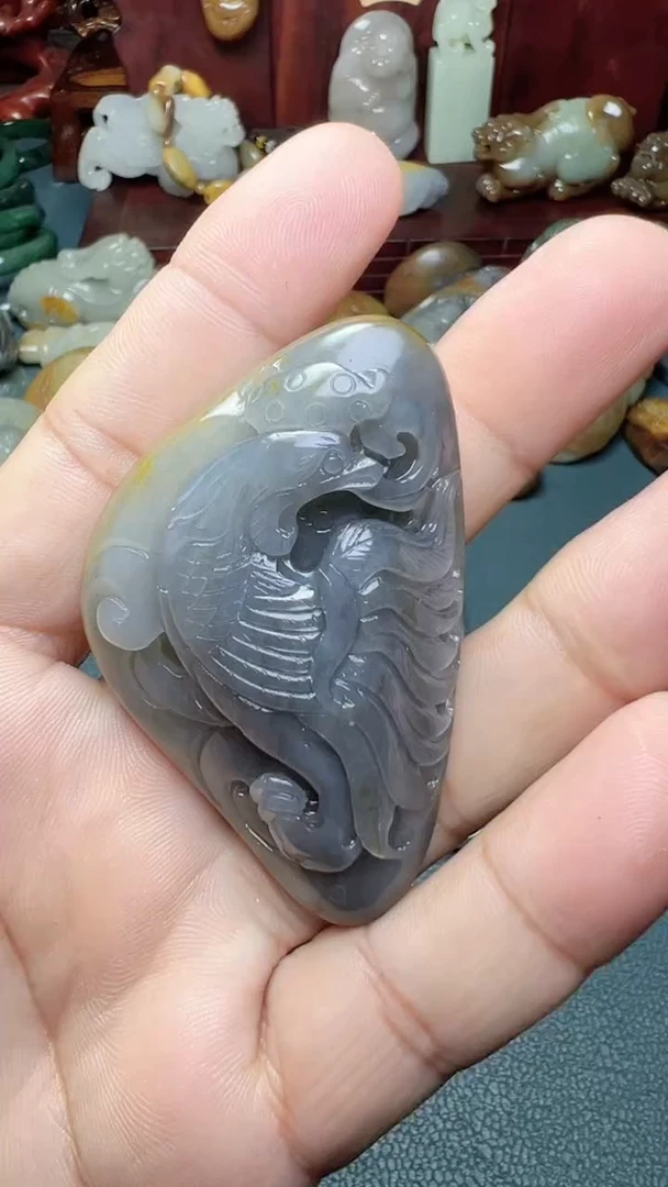 未镶嵌和田玉把件-