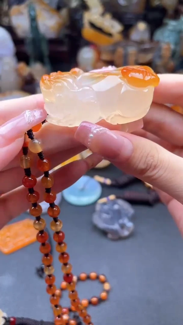 【闪购商品】玛瑙/玉髓未镶嵌颈饰QQ