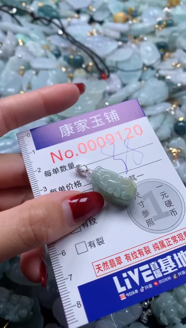 颈饰未镶嵌翡翠9120