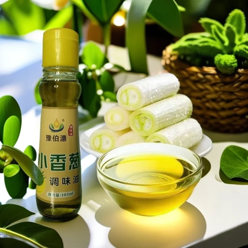 豫伯潓河南特产小香葱油商用厨房调料油