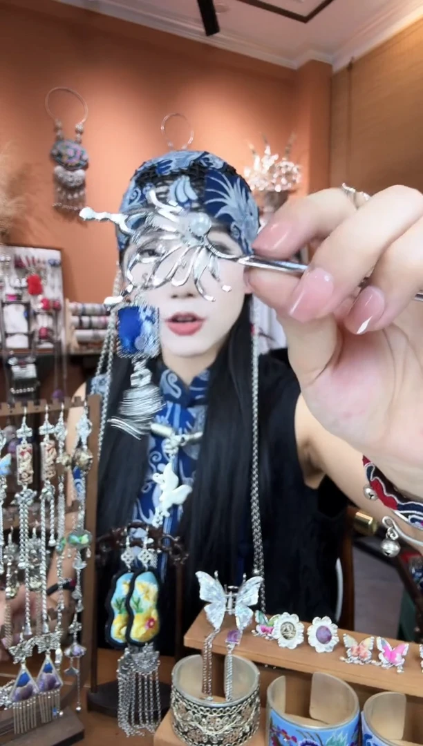刺绣纯手工民族风发簪