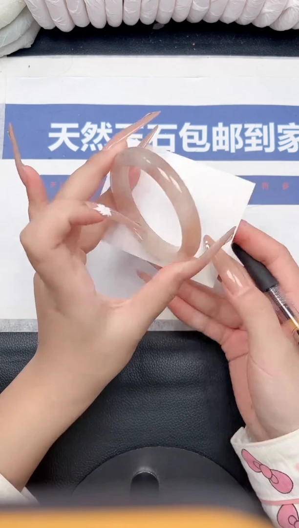 未镶嵌手镯石英质玉164-53