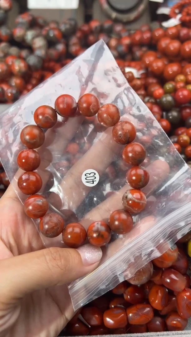 南红玛瑙手串未镶嵌13+