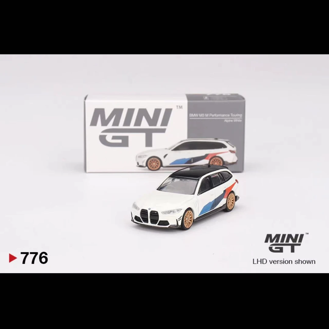 MINIGT 宝马BMW M3  Alpine White  1:64 合金汽车模型