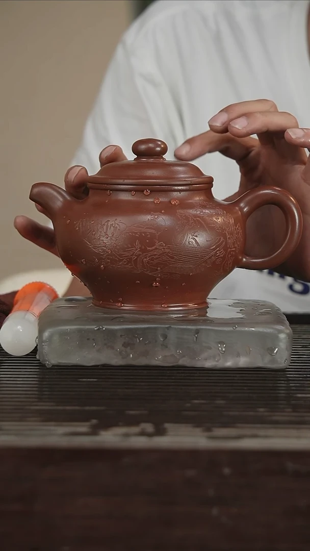 茶壶紫砂带证550CC100号