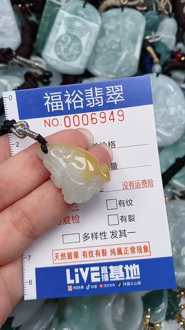 翡翠未镶嵌颈饰...0006949