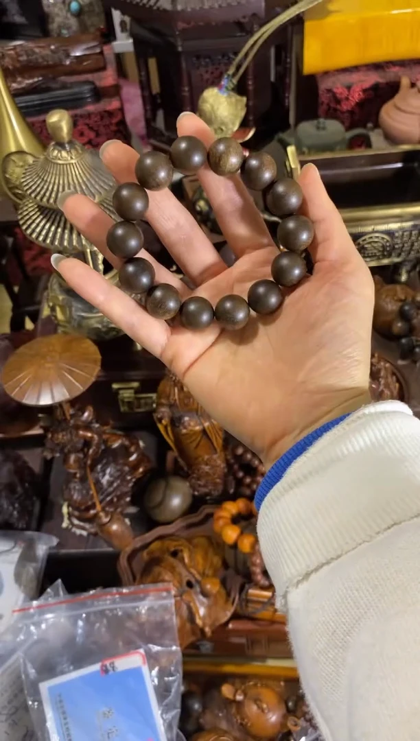 木中之王莺歌绿单圈手串1.6