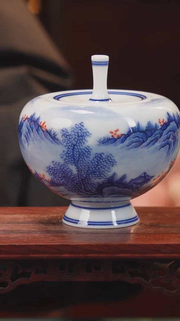 【闪购商品】摆件工笔山水纯手绘原创