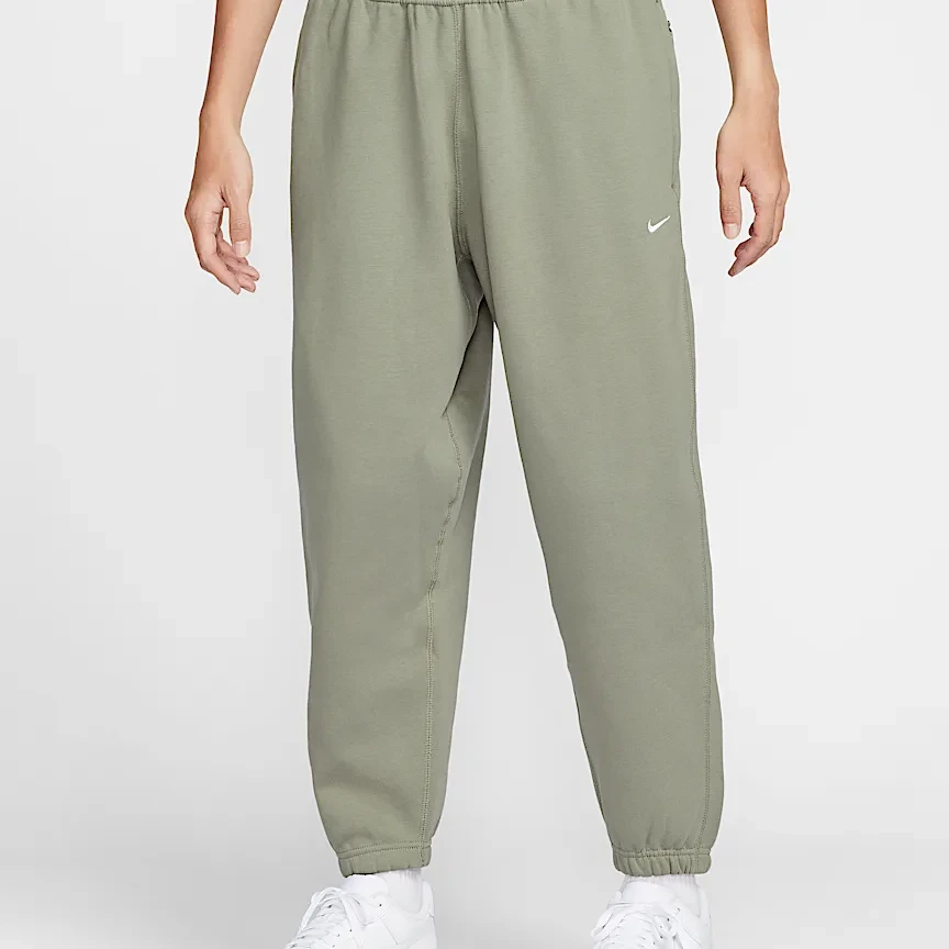 【HN步步高NK】NIKE SoloSwoosh宽松系带针织加绒长裤男款DX1365320