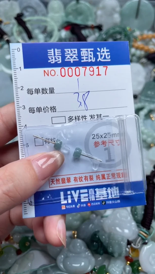 翡翠未镶嵌颈饰00..7917