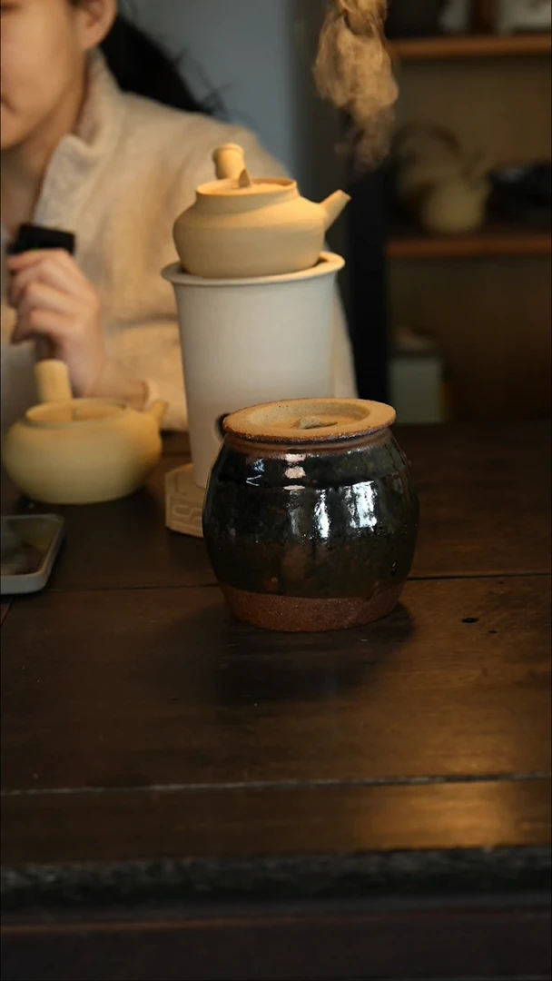 【闪购商品】陶（柴烧 土窑）罐子 可灭炭 可放食物