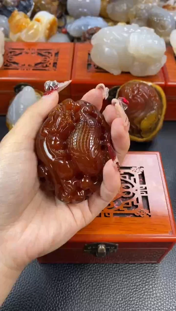 【闪购商品】玛瑙/玉髓手把未镶嵌1