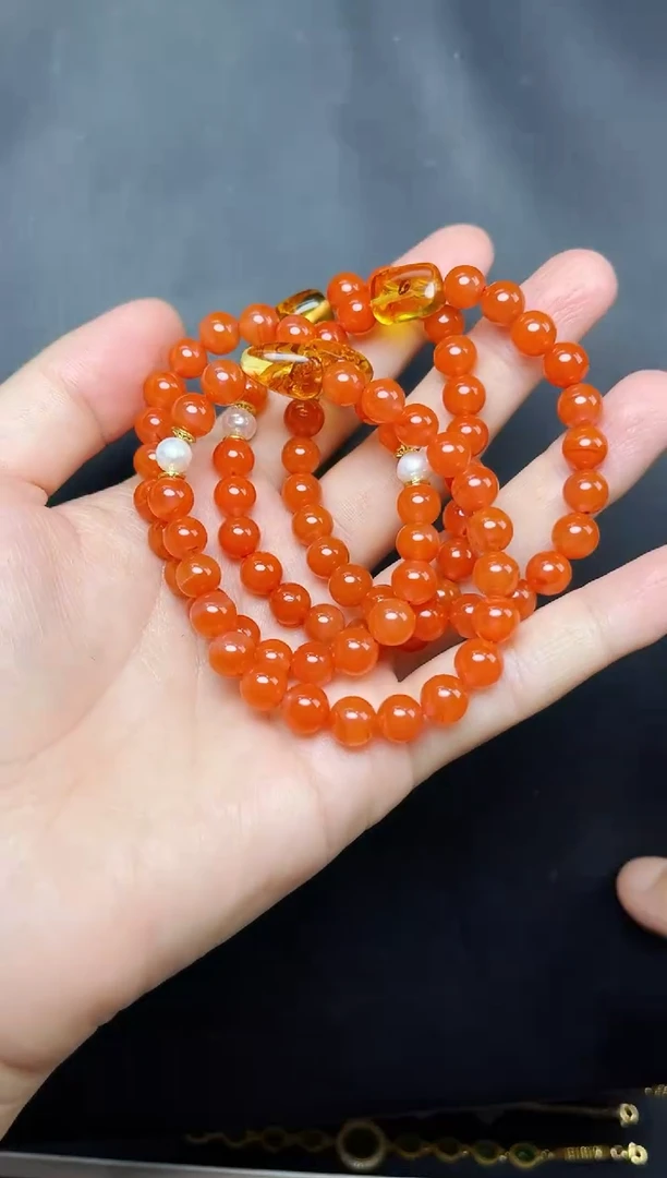 南红玛瑙手串未镶嵌手串多样性拍一发一06