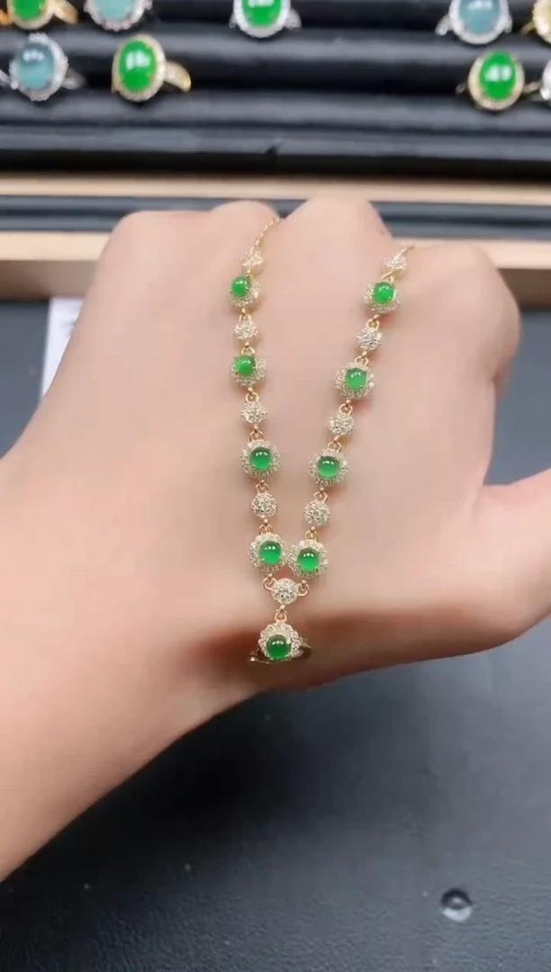翡翠戒指银S925镶嵌11111