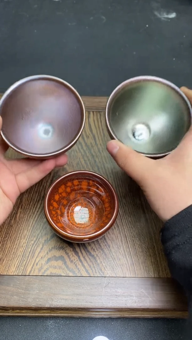 【闪购商品】茶盏80建盏建盏建盏建盏微瑕