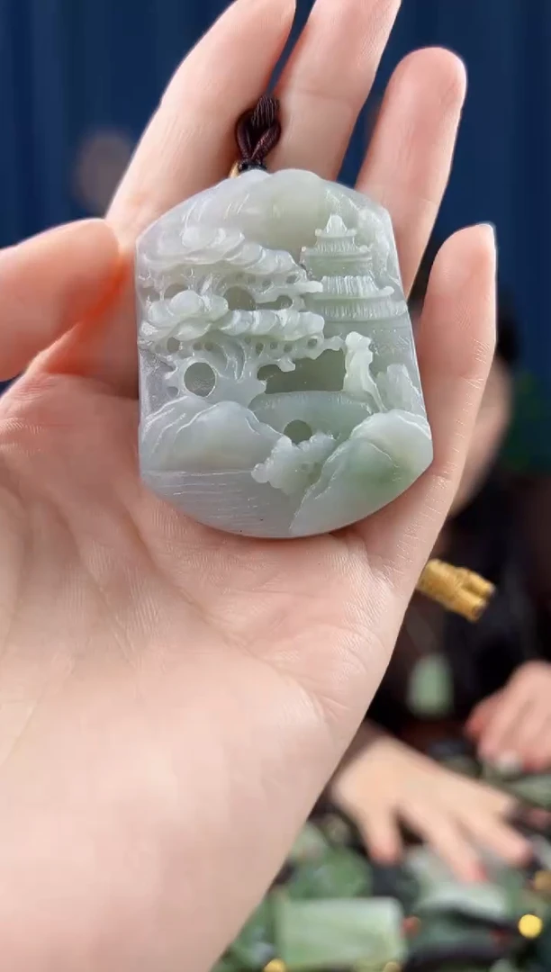 未镶嵌和田玉挂件拍一发一，