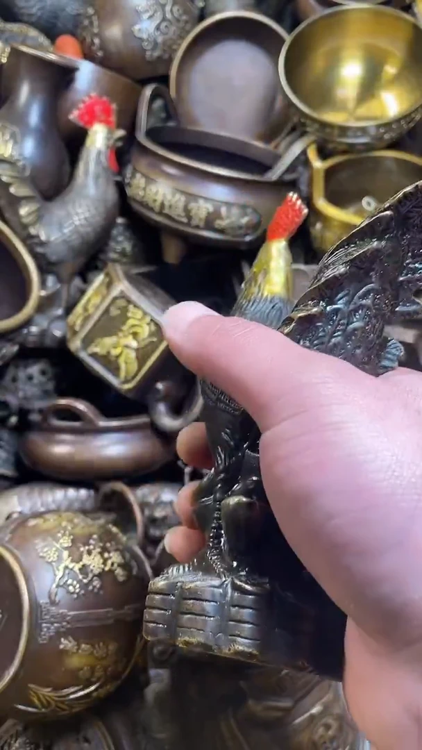 精美铜器，点击下单