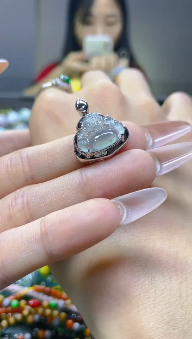 翡翠未镶嵌颈饰/N/翡翠A货一图一物