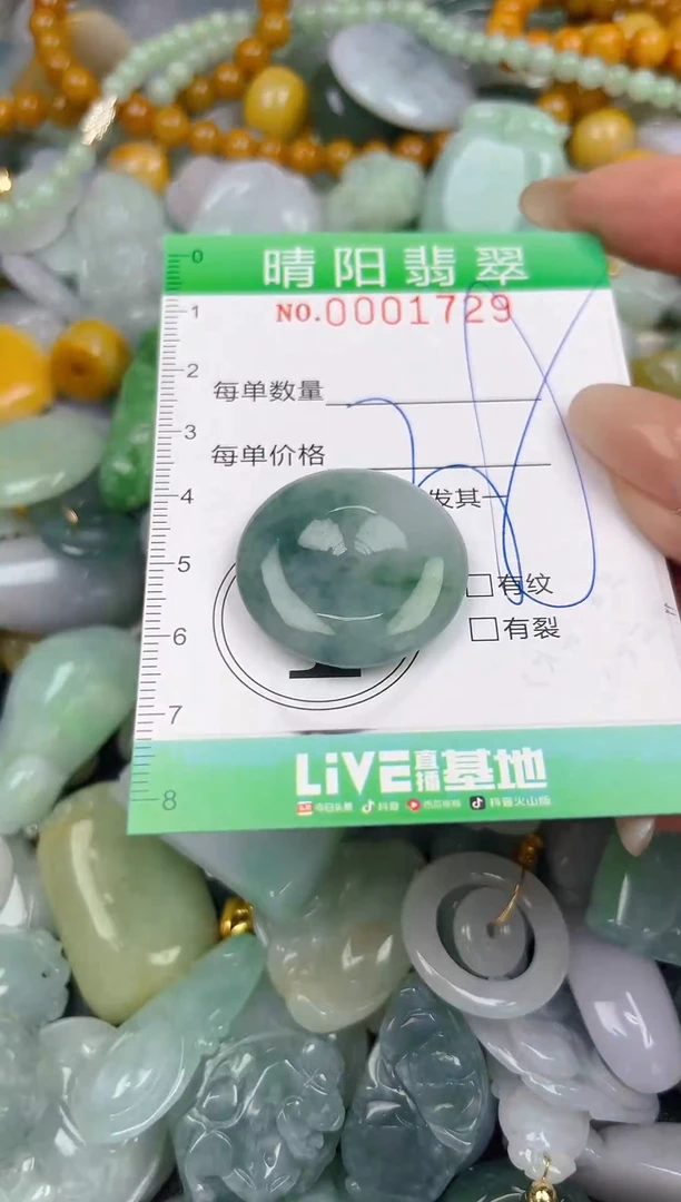 翡翠未镶嵌颈饰闪购0001729