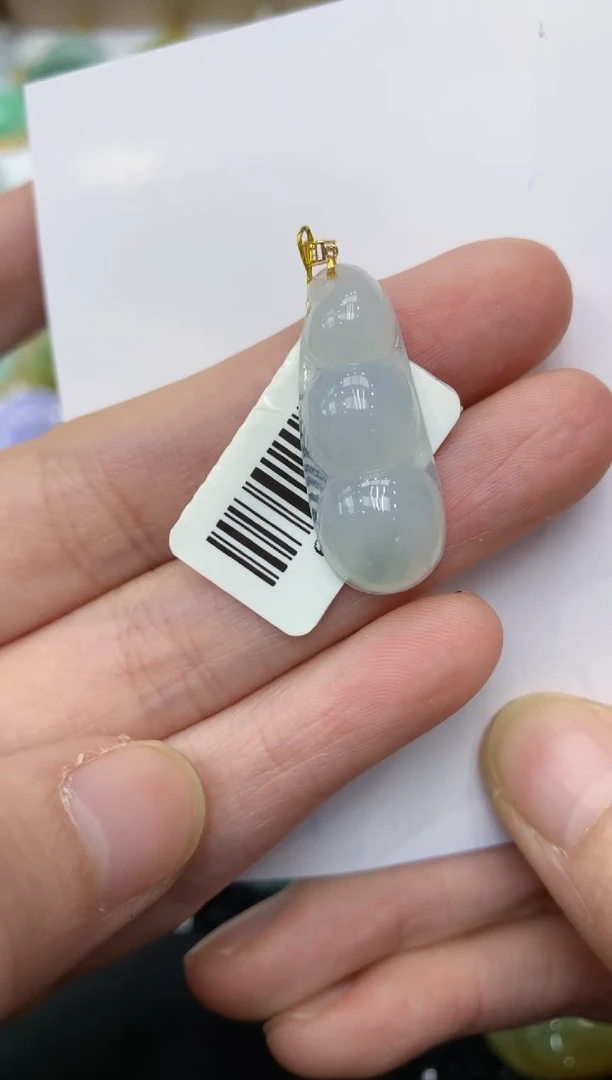 【闪购商品】翡翠颈饰18K金镶嵌11111111