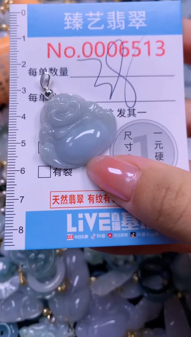 颈饰未镶嵌翡翠6513