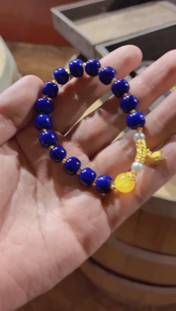 青金石未镶嵌颈饰硕哥精品专属链接B18