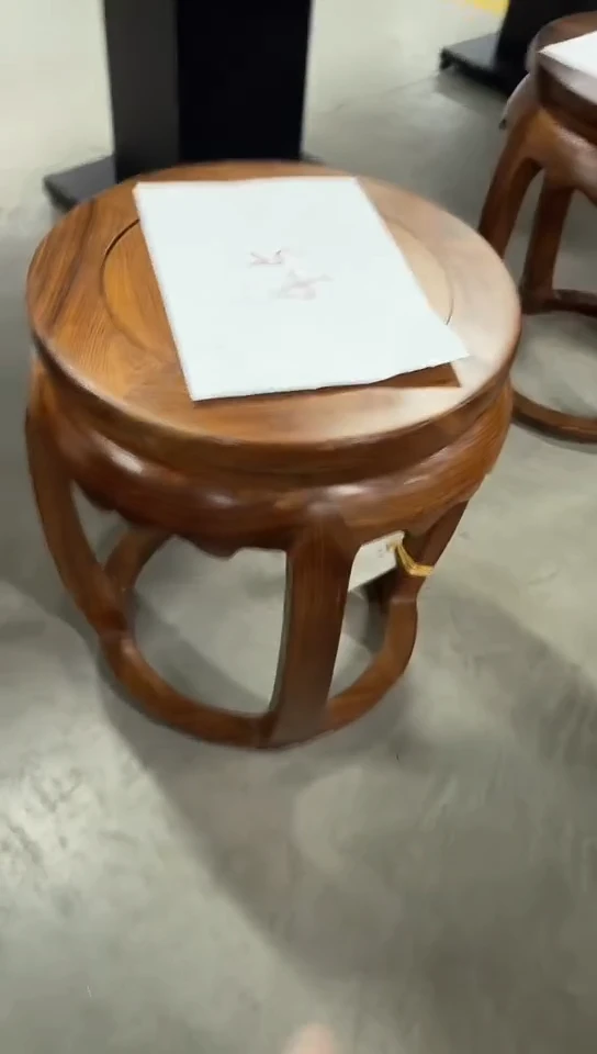 木YD05MK-172021-云龙纹圆凳