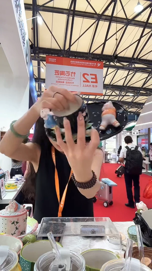 瓷【初屿】手工手绘餐具