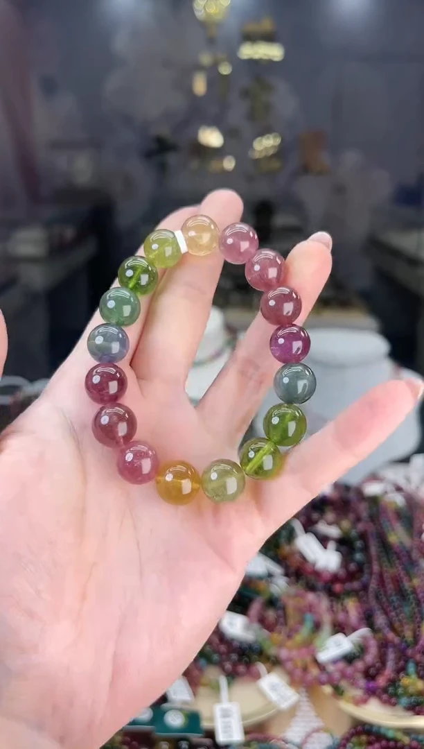 【闪购商品】碧玺/未镶嵌11mm+碧玺单圈多样性发货