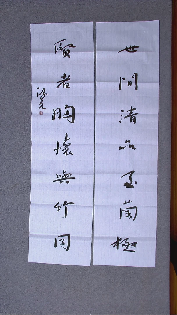 书法郭鸿光银川八平尺138*34*2