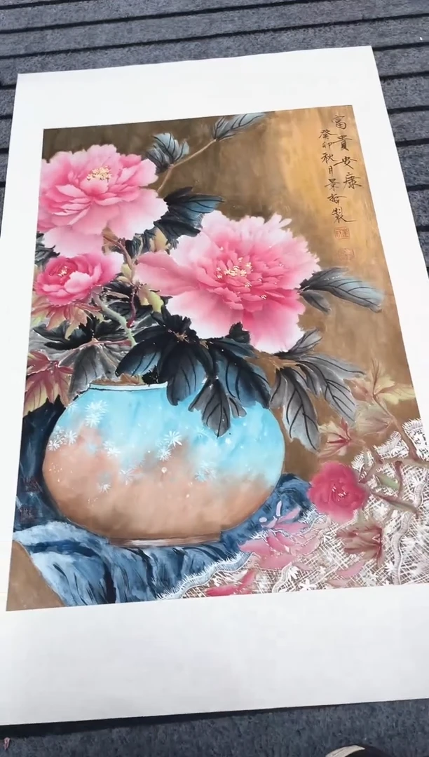 精品国画花鸟作品