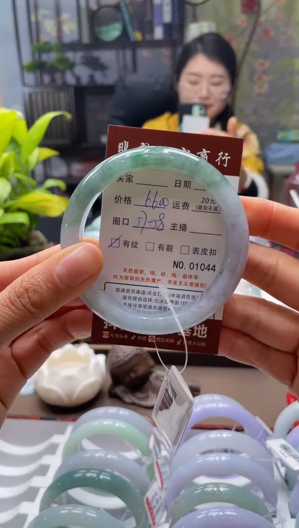 未镶嵌手镯翡翠1044****
