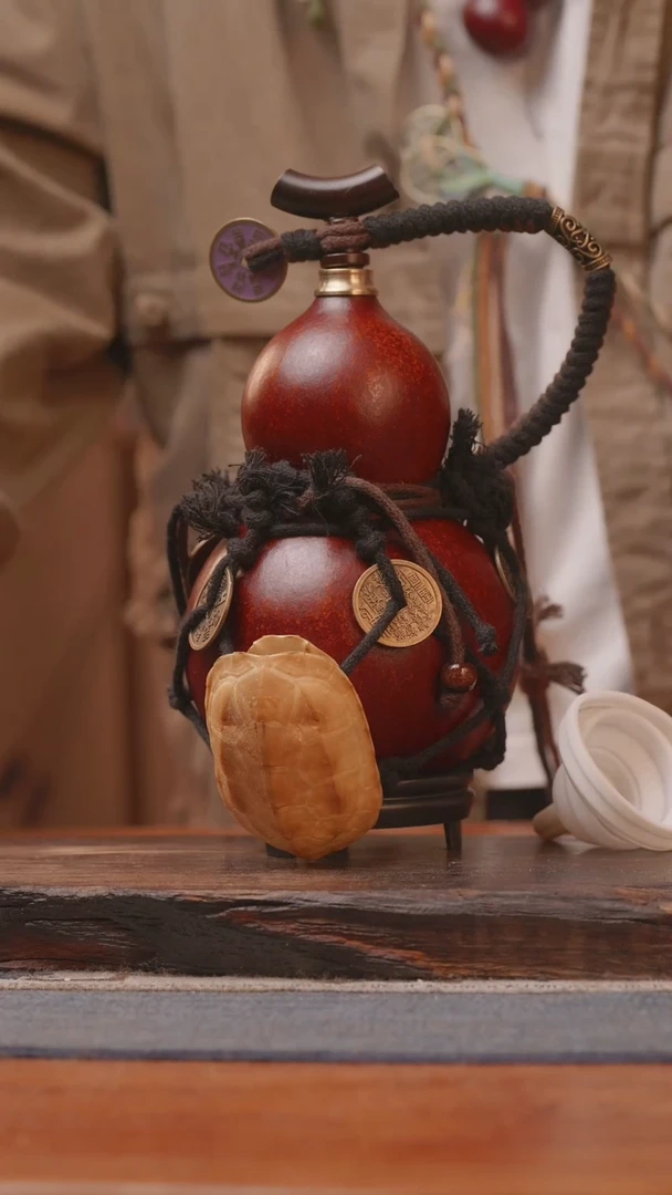 1787号精品大漆葫芦防腐防渗装水茶酒