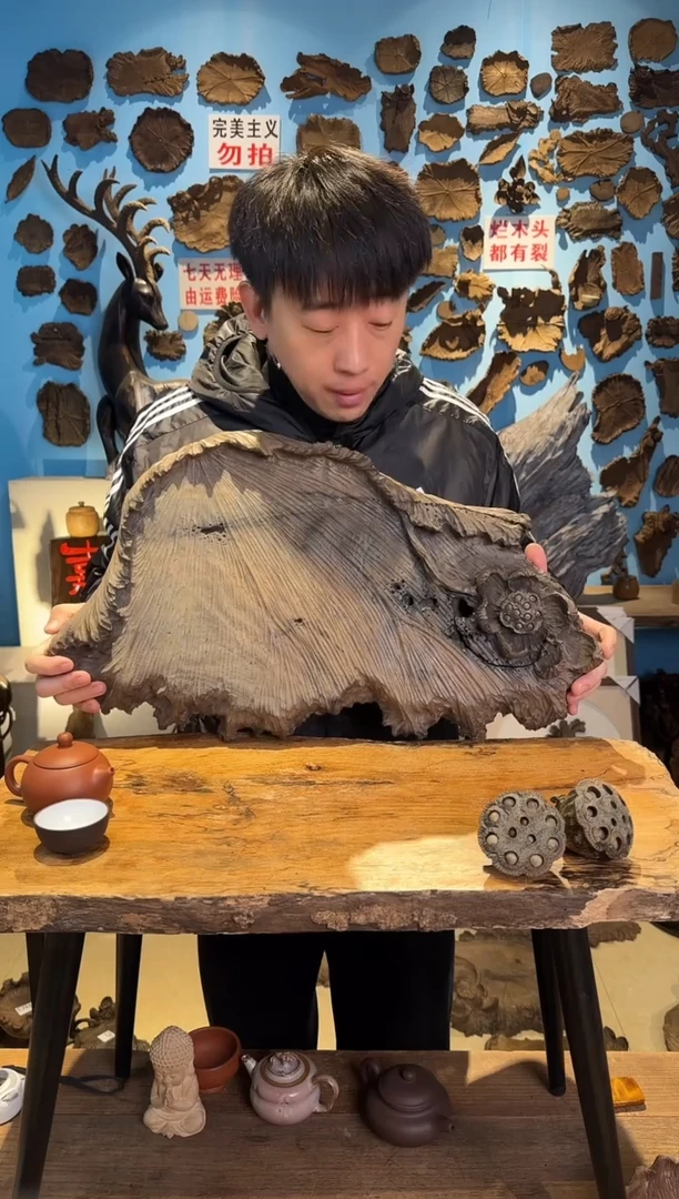 【闪购商品】木292号乌木金丝楠干泡