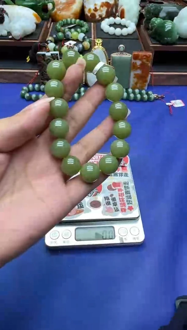 【闪购商品】和田玉手串未镶嵌11111szqyq14*