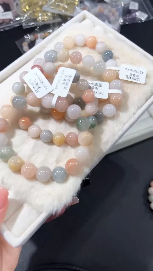 未镶嵌手链水晶58n多样性发其一【1条】默认微瑕11mm