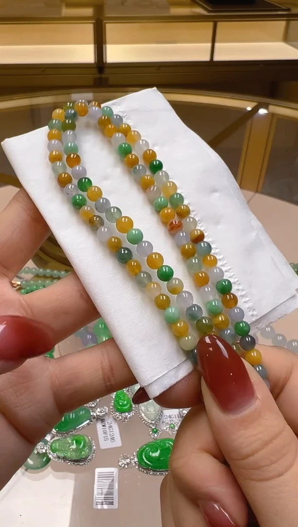 【闪购商品】翡翠手串未镶嵌长 多样性团购发一件