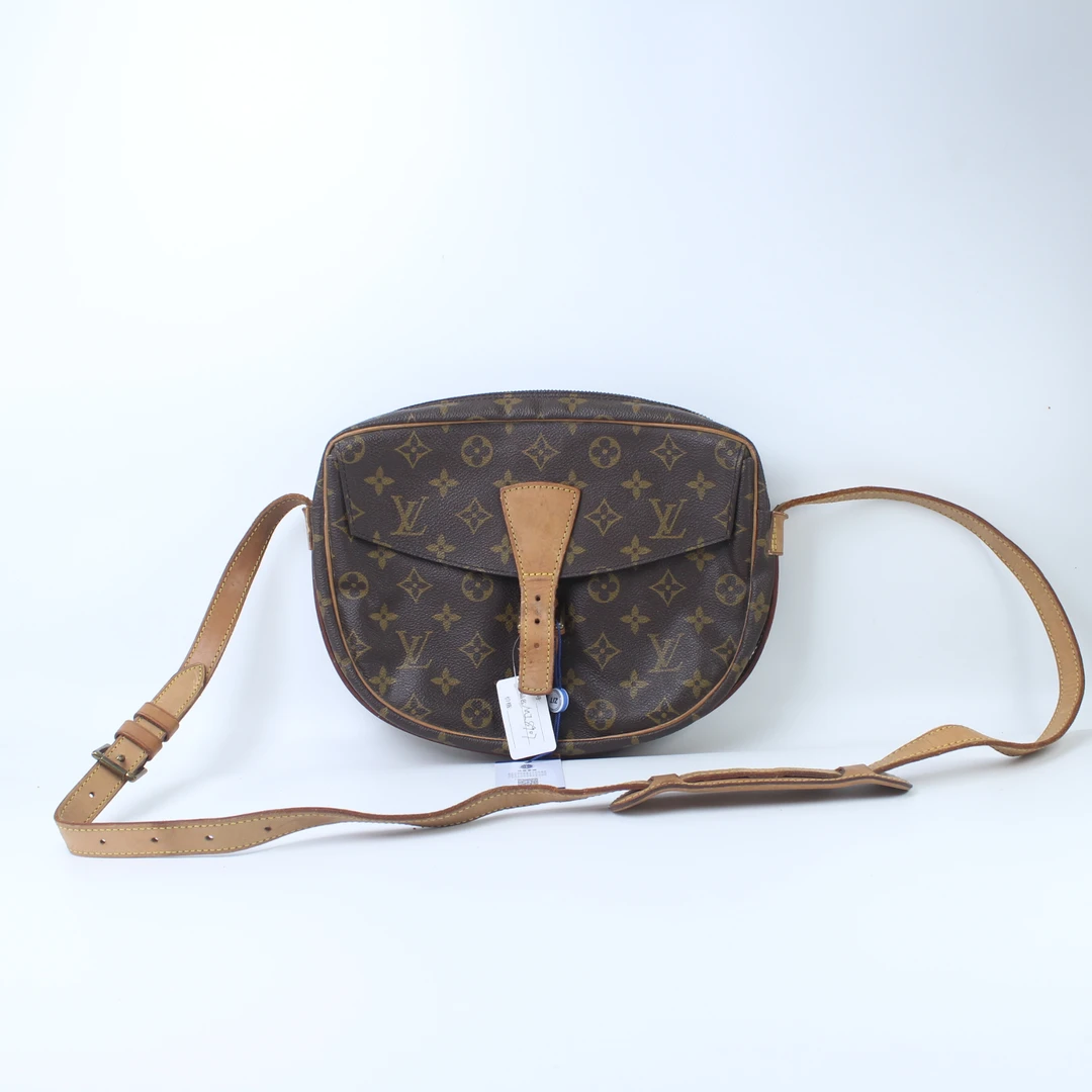 95新 LouisVuitton/路易威登 MI8907老花苹果马鞍单肩斜挎包