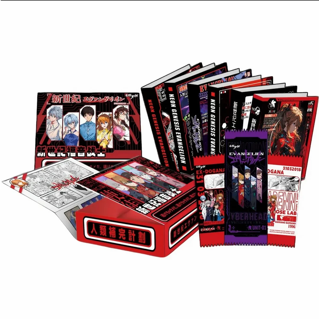 J 【散】七号文创 EVA新世纪福音战士国产二创卡牌盲盒（默认代拆）
