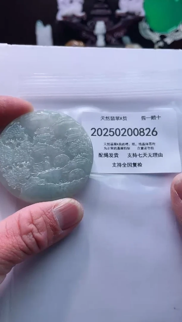 【闪购商品】翡翠颈饰未镶嵌闪购商品8号店20025002003