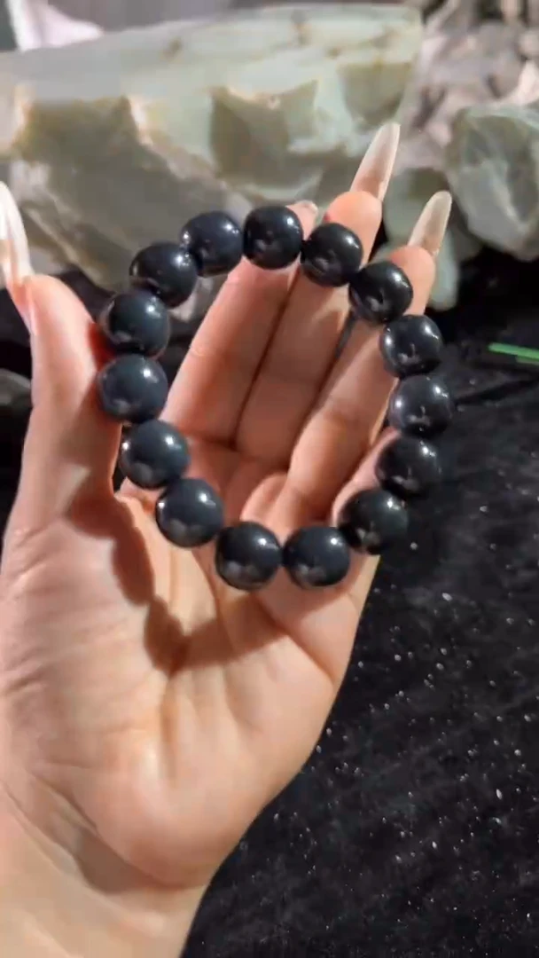 未镶嵌手串和田玉手串卡14