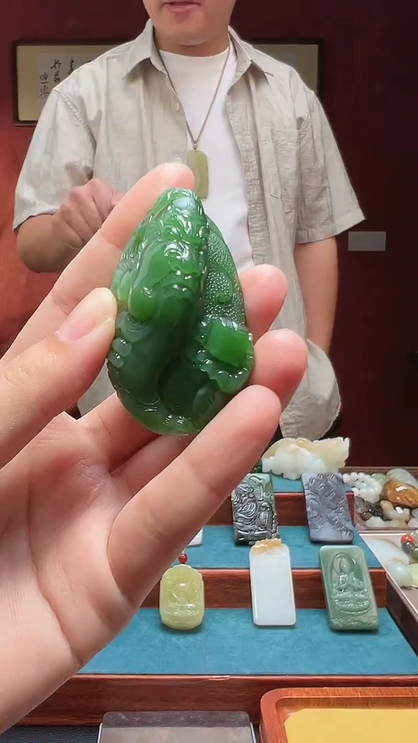 吊坠(不含链)未镶嵌和田玉1