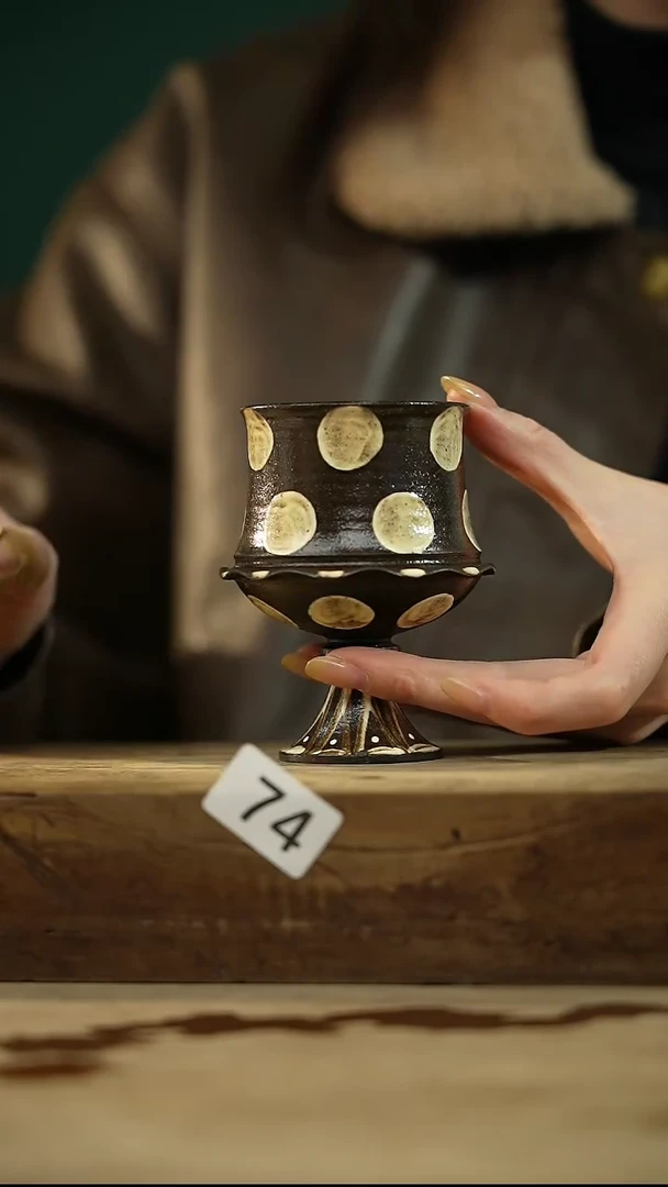 【闪购商品】瓷片新品！设计师款手绘/咖啡杯 听歌