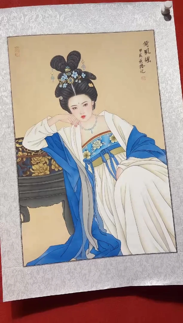国画秦燕格国画手绘作品Y58