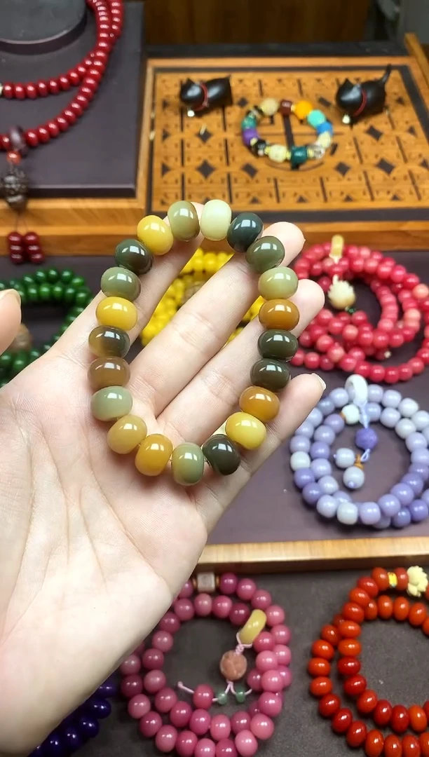 白玉菩提手串敦煌单圈